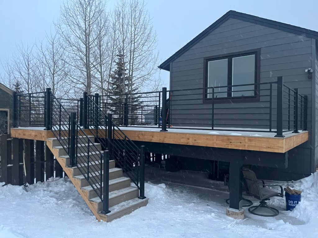 New Deck we installed in Frisco Co